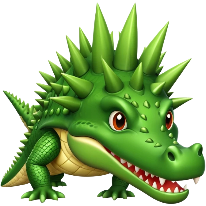 Crocodile bombardiere emoji