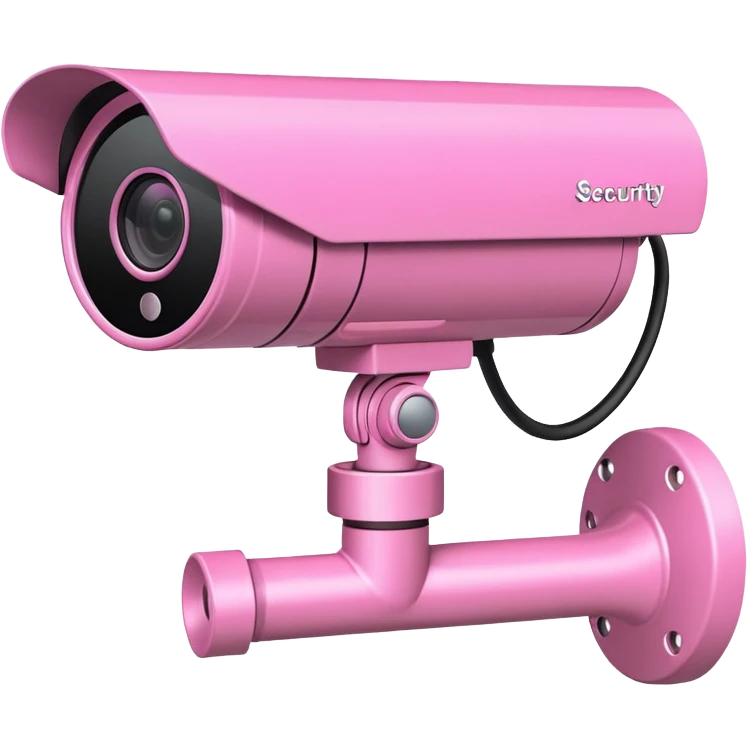 Security Camera pink Axis P1346-E emoji