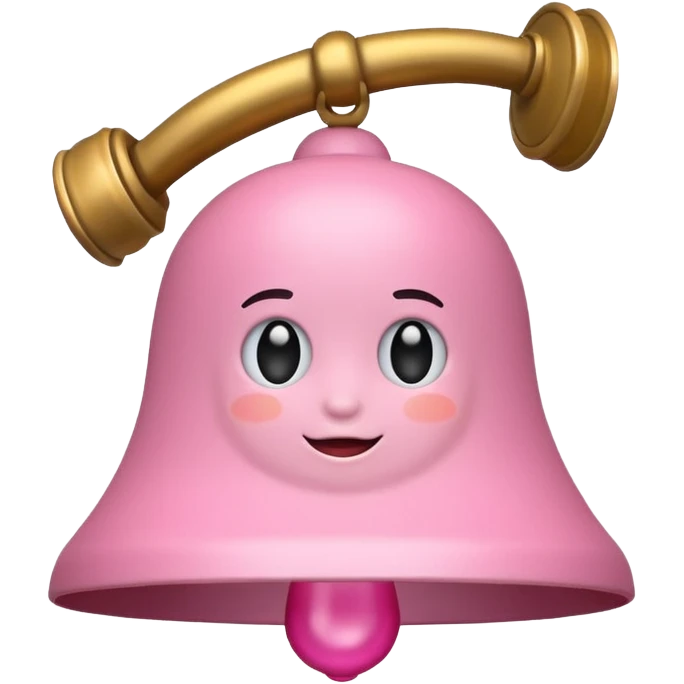 bell pink emoji