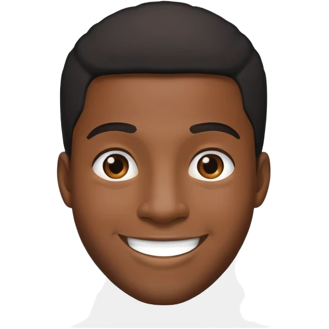 Degenerate black man  emoji
