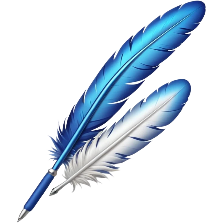 feather pen emoji