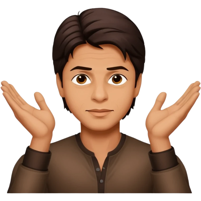Shahrukh khan signature pose emoji