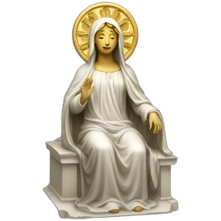 Vierge monumentale m emoji
