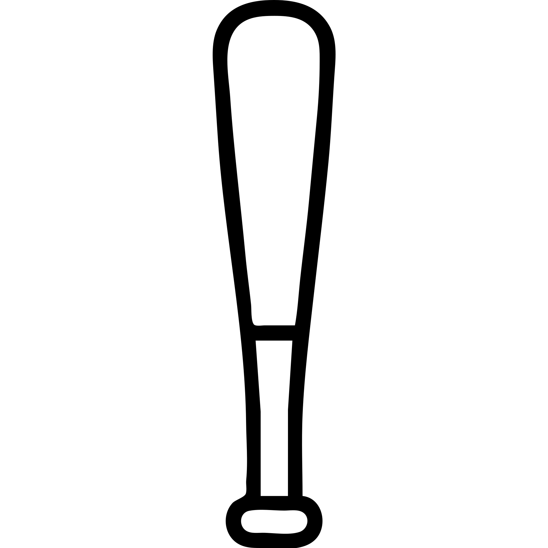 tongkat baseball, simple icon style emoji