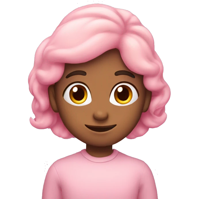 Corazón rosa pastel  emoji