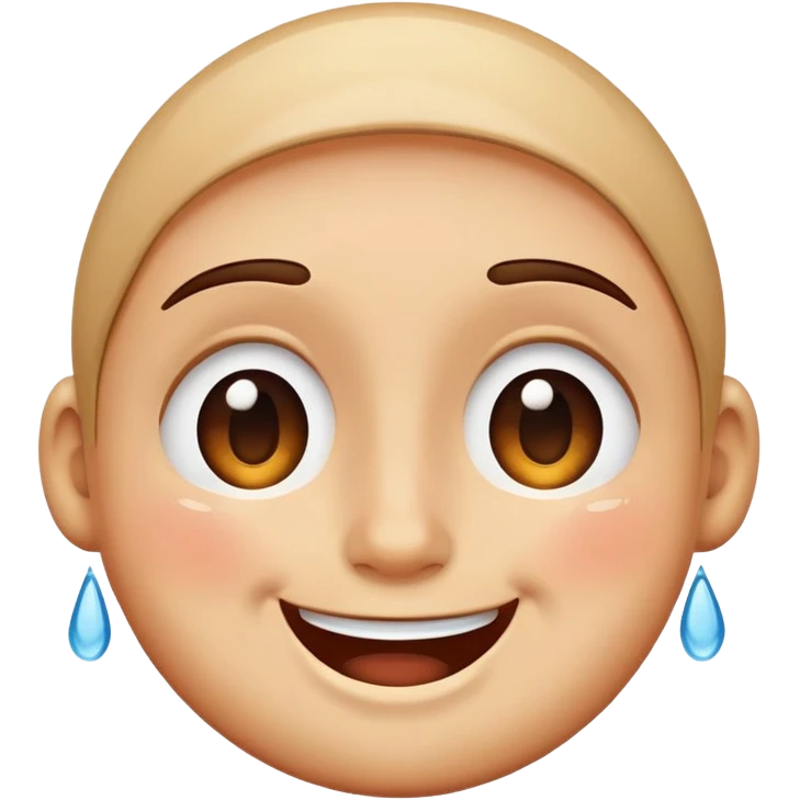 Emoji smile cry happy emoji
