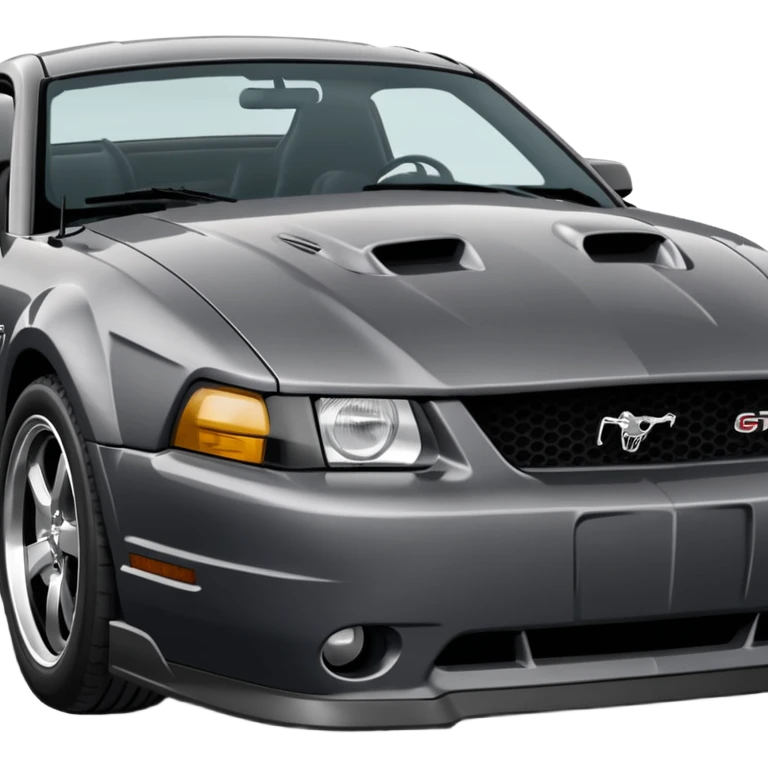 Dark Grey 2003 mustang gt emoji emoji