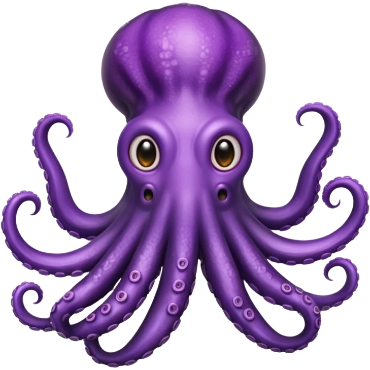 Eggplant and octopus emoji merge emoji