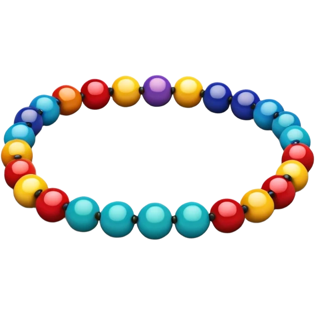 beaded bracelet emoji