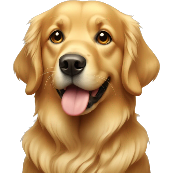 Golden retriever emoji