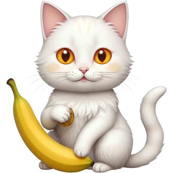 cat banana emoji