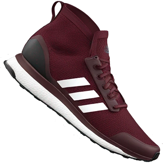 burgundy running\ adidas emoji