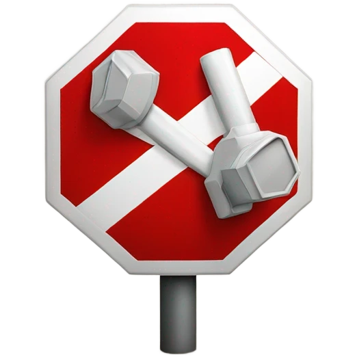 Stop emoji