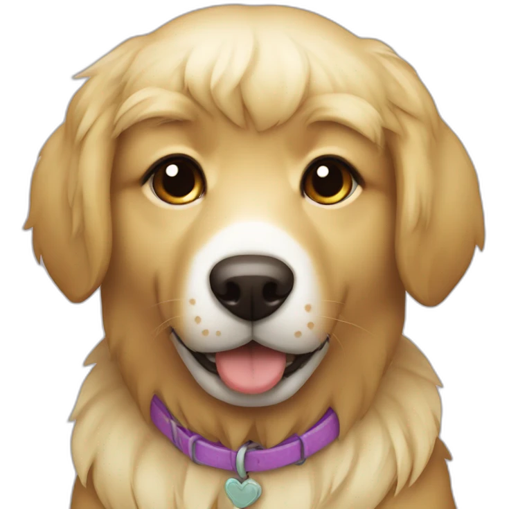 kokomi dog blonf emoji