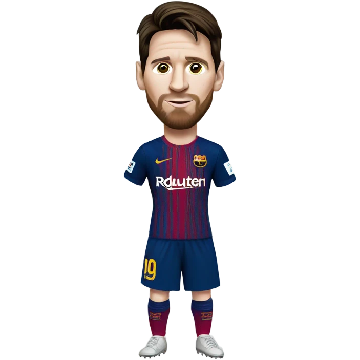 Lionel Messi in Classic outfit  emoji