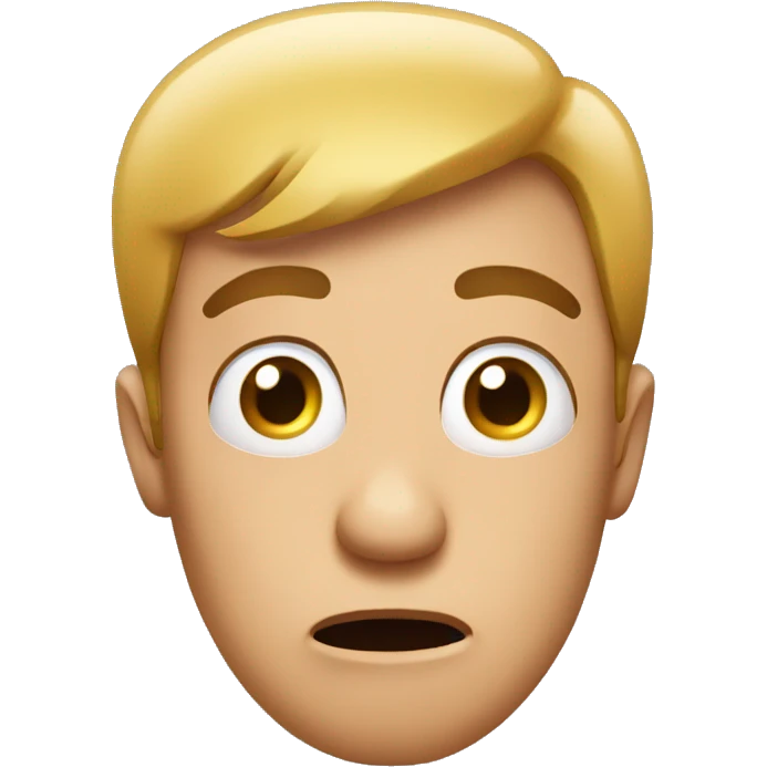 confused face emoji