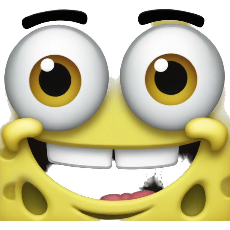Spongebob Smiling emoji