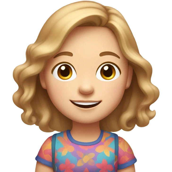 down syndrome girl emoji