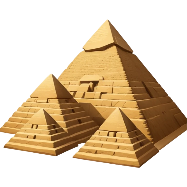 Egypt pyramids emoji