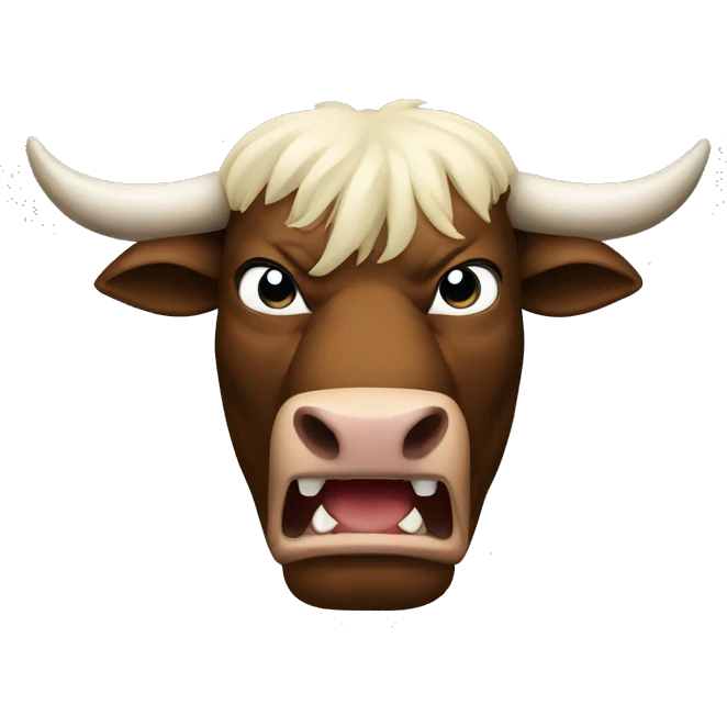 Angry Bull emoji