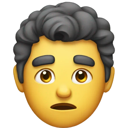 Annoyed by people emoji