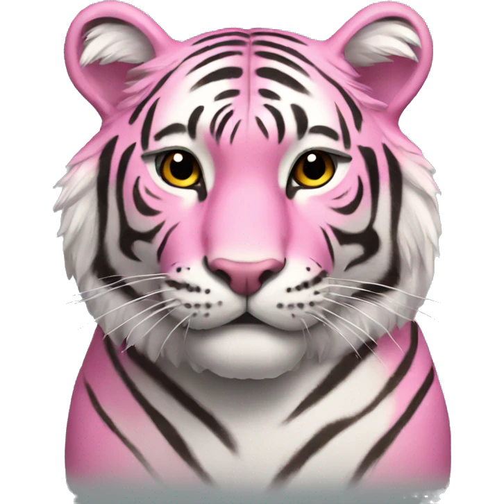 pink tiger emoji