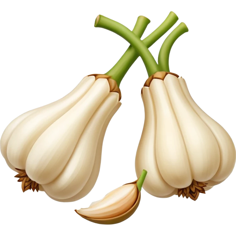 peeled garlic emoji