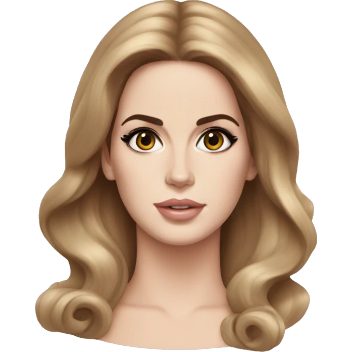 Lana del rey enojada  emoji