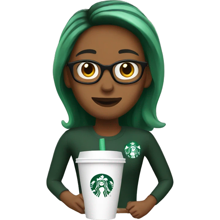 starbucks customer emoji