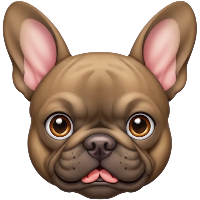 French bulldog emoji