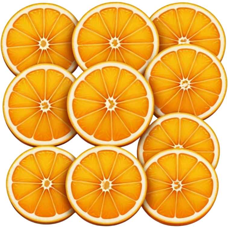 Orange slices emoji