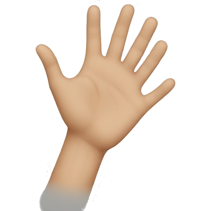 two hands emoji