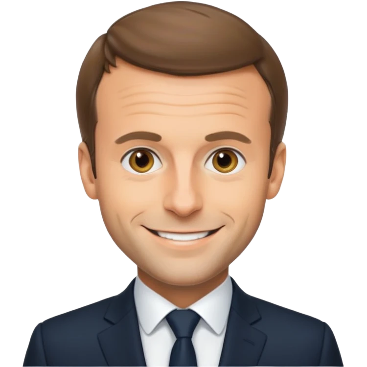 Emmanuel Macron emoji