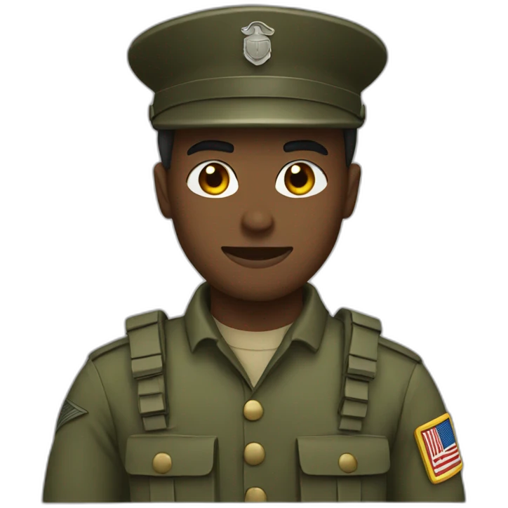soldier emoji