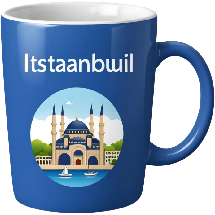 mug-cup-with-text-ı❤️Istanbul- emoji