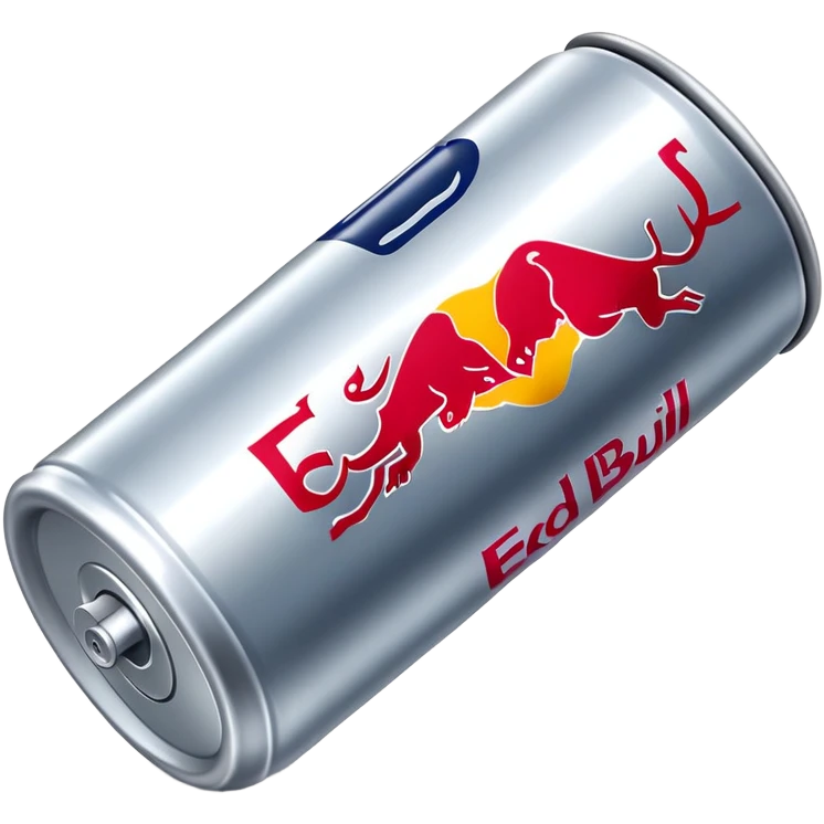 Canette red bull emoji