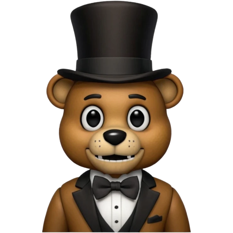 Freddy Fazbear from Five Nights At Freddy's Moive emoji