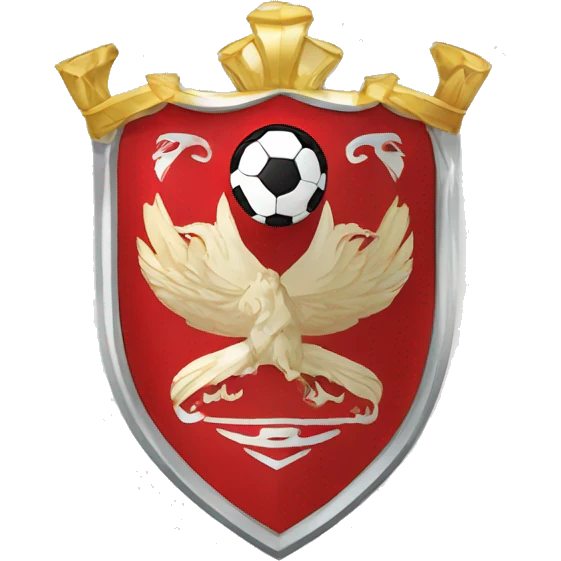  escudo de futbol de huracan emoji