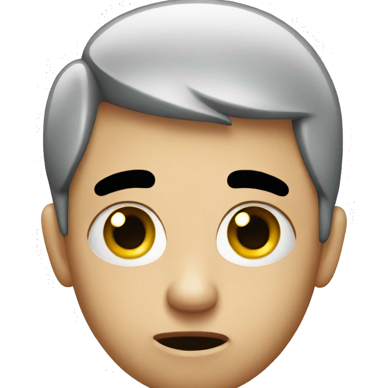 Confused face  emoji