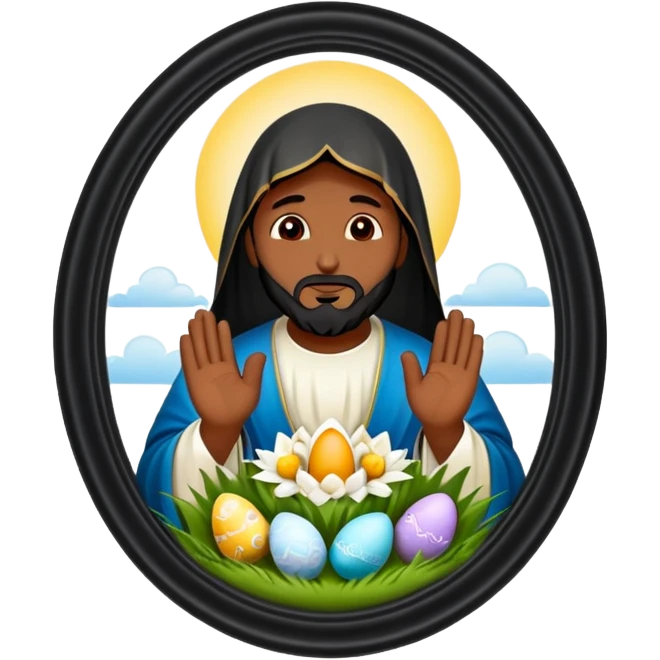 La pascua de Dios. Pascua emoji