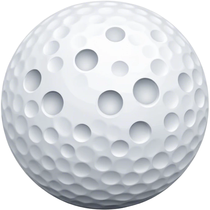Golf ball emoji