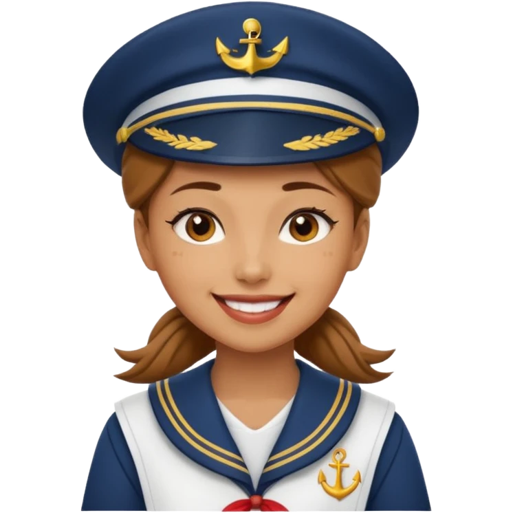 Female sailor emoji