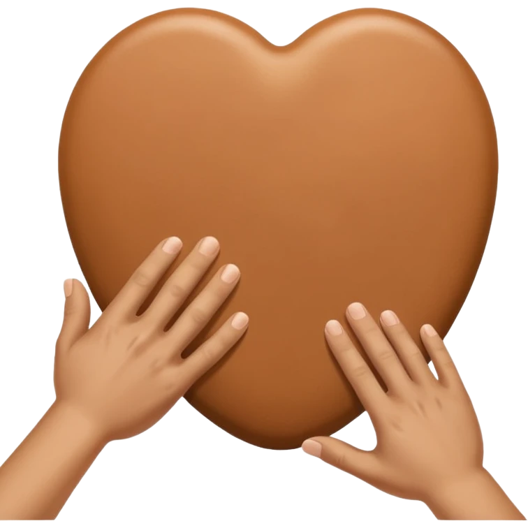 Emoji de una mano pegándole en el trasero emoji