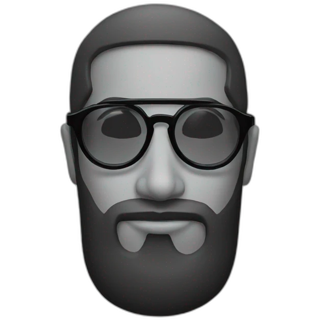 Habibi cool glasses emoji