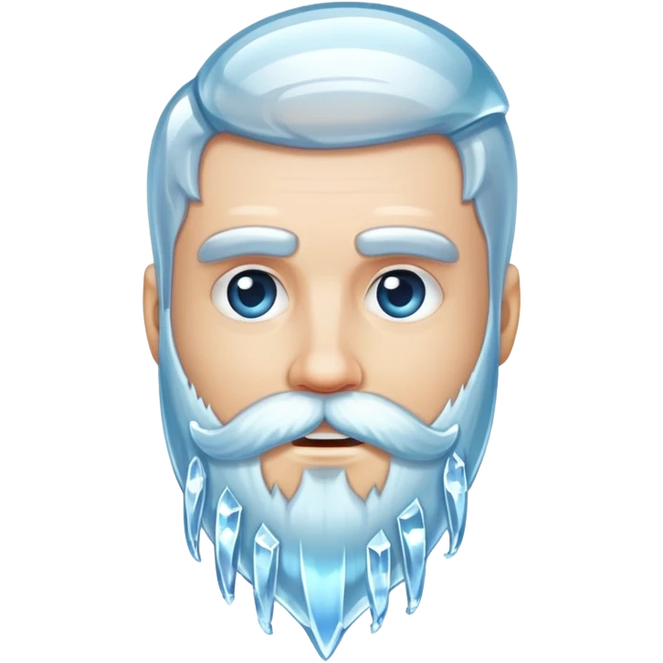 Icicle beard emoji