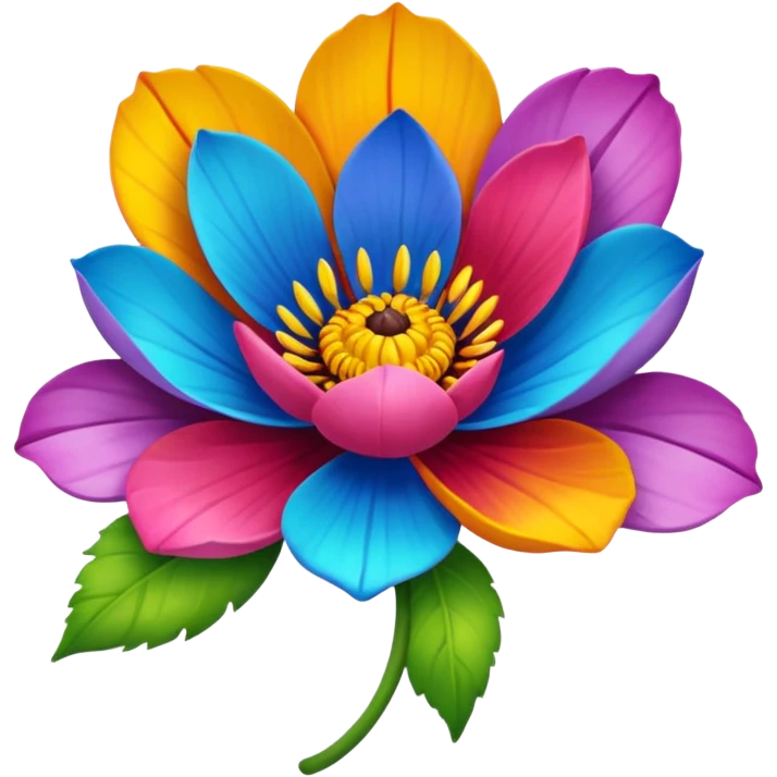 Çiçek canavarı emoji