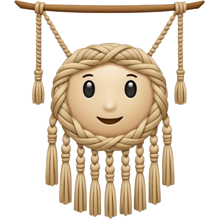 Macrame emoji