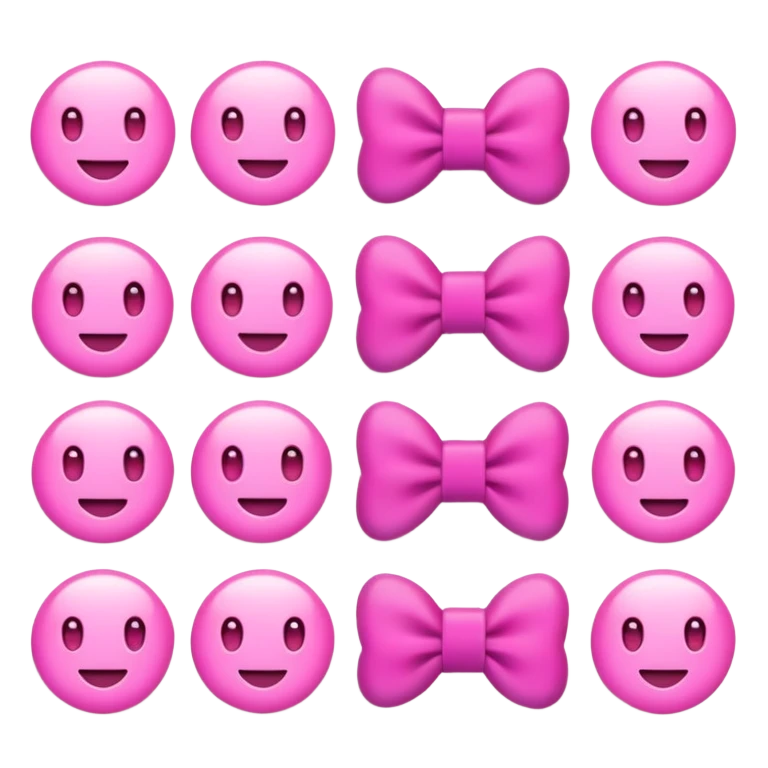 pink emoji