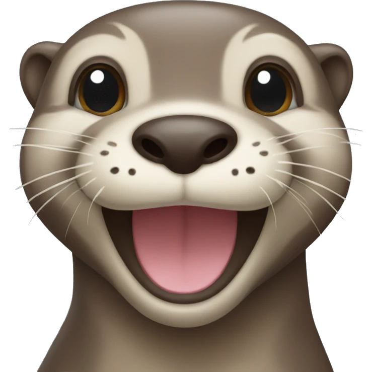 happy otter emoji emoji
