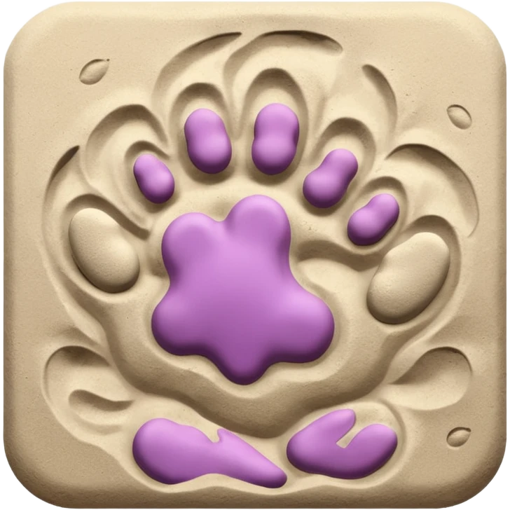 cat footprints emoji